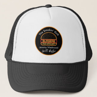 Backyard Grill Master Burgers Baseball Trucker Hat