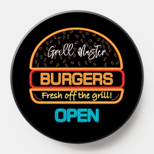 Backyard Grill Master Burgers Grips PopSocket