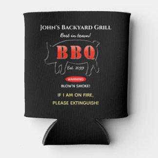 Backyard Grill Master Grilling BBQ Can Cooler