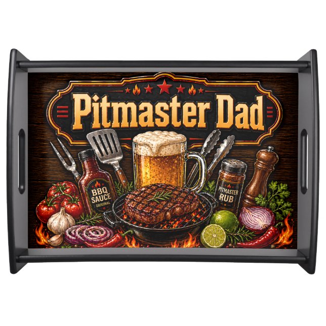 Backyard Grilling BBQ Platter Gift (Front)