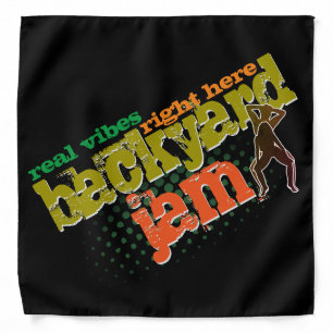 Backyard Jam Caribbean Vibes Bandana