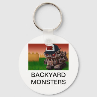 BACKYARD MONSTERS KEYCHAIN