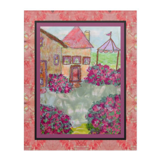 Backyard Patio Acrylic Print