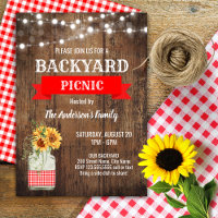 Backyard Picnic Party