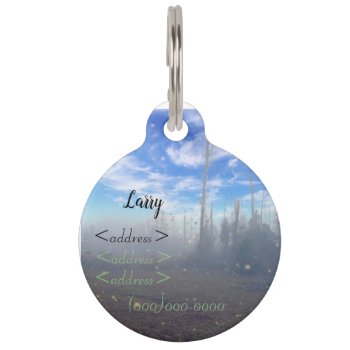 Backyard Realm Id Tag by UndefineHyde at Zazzle