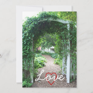 Backyard Wedding - Wedding Invitation