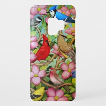 Backyard Wild Birds Samsung Galaxy Case by TheCasePlace at Zazzle