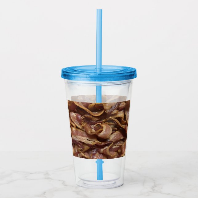 Bacon Acrylic Tumbler (Front)