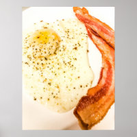 Breakfast & Brunch Party Supplies Sunnyside Eggs and Bacon Paper