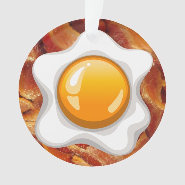 Bacon and Egg - Mom / Restaurant Ornament - SRF (Front)