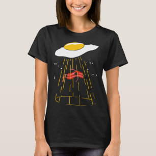Bacon and Eggs Alien Kids Egg Crispy T-Shirt