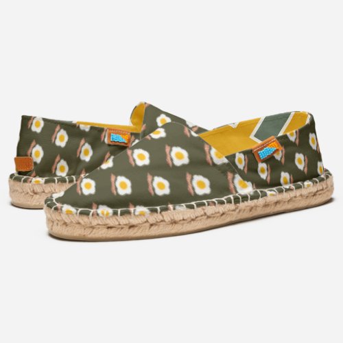 Bacon and Eggs Espadrilles