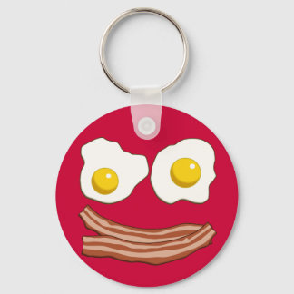 Bacon and Eggs Keychain