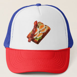 BACON AND EGGS  TRUCKER HAT