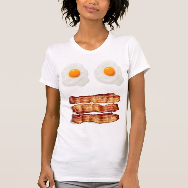 Bacon and Eggs-Yum Yum! T-Shirt (Front)