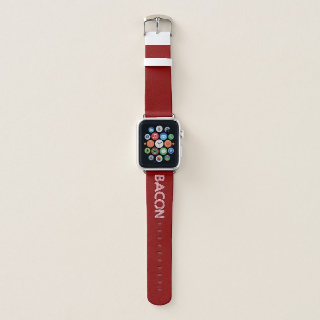 Bacon Apple Watch Band (Front)