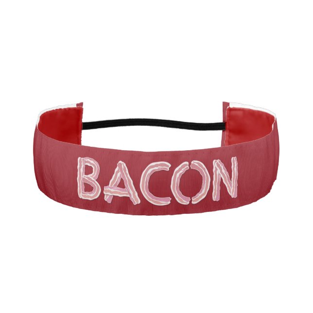 Bacon Athletic Headband (Front)