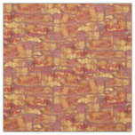 Bacon Background Pattern Fabric
