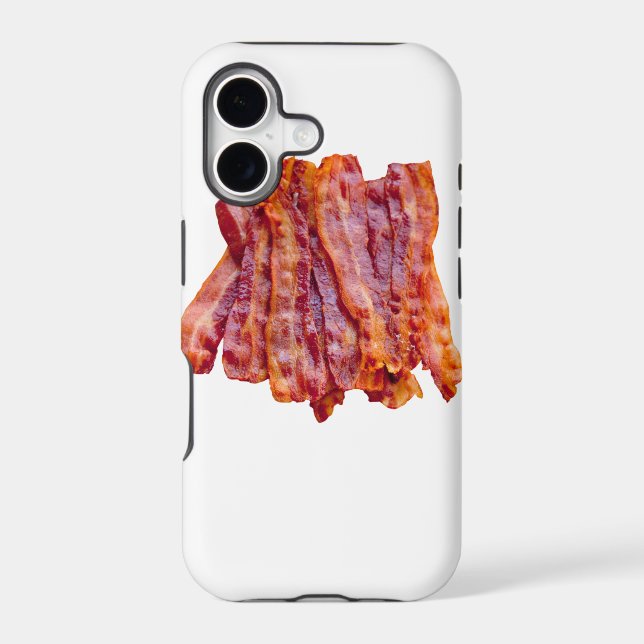 Bacon Bacon Bacon Iphone Case (Back)