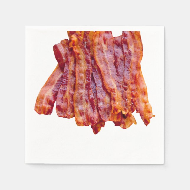 Bacon Bacon Bacon Napkins (Front)