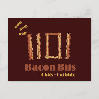 Bacon Bits Postcard