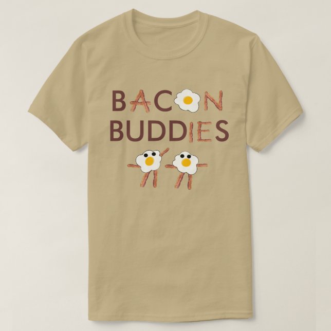 Bacon Buddies T-Shirt (Design Front)