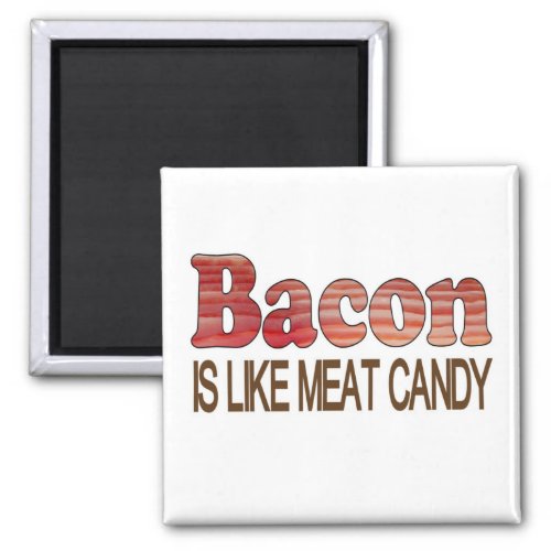 Bacon Candy Magnet