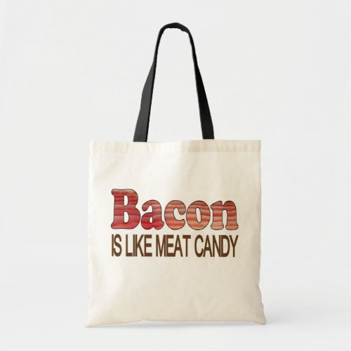 Bacon Candy Tote Bag