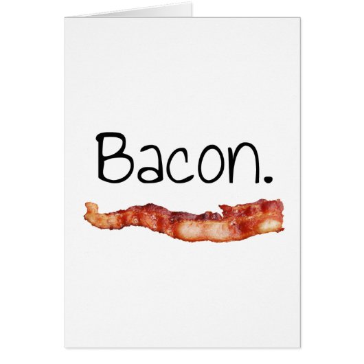 Bacon. Cards (Front)