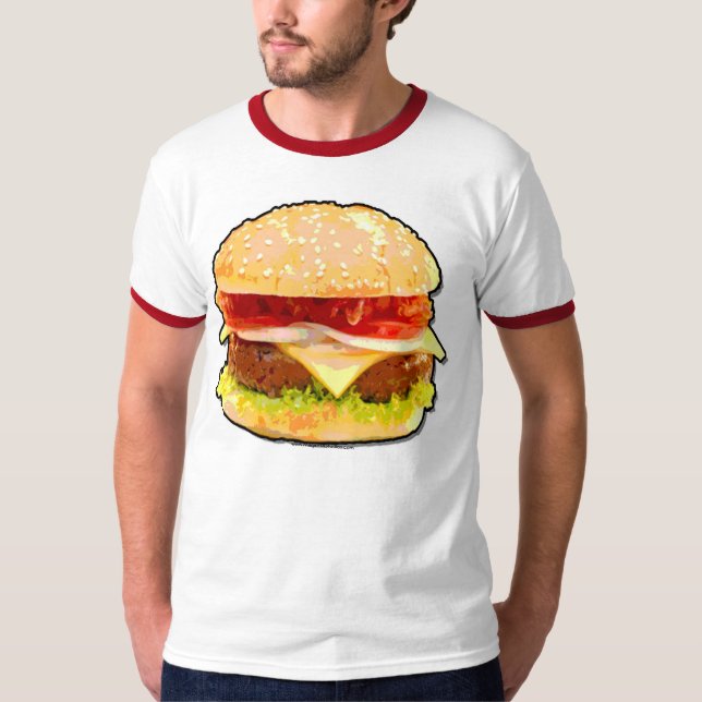 Bacon Cheeseburger T-Shirt (Front)