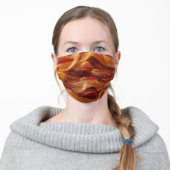 Bacon Cloth Face Mask (Worn)