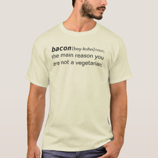 bacon dictionary definition T-Shirt