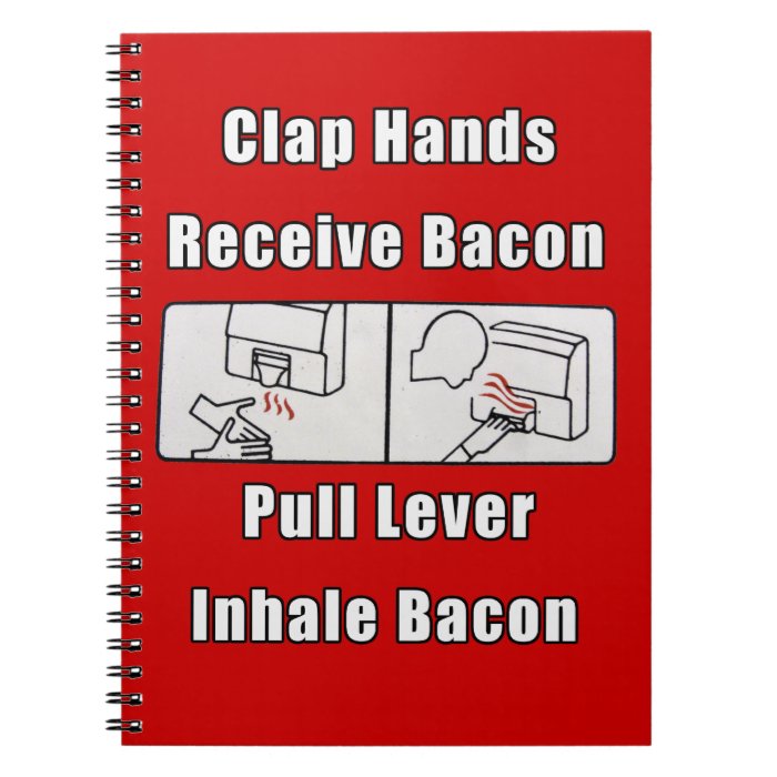 Bacon Dispenser II notebook