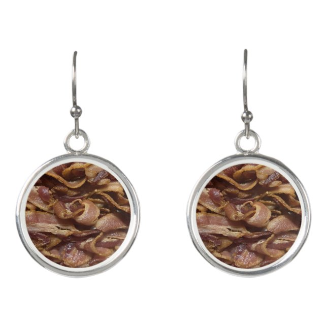 Bacon Earrings (Front)