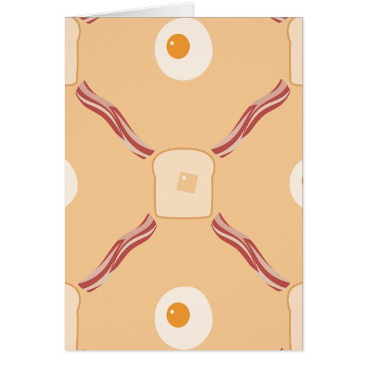 Bacon, Eggs and Toast Cards (Front)