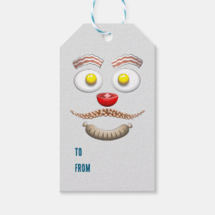 Bacon Eggs Brunch Gift Tags