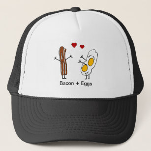Bacon + Eggs Hat