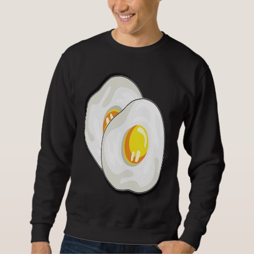 Bacon  EGGS Matching Halloween Costume Idea Sweatshirt