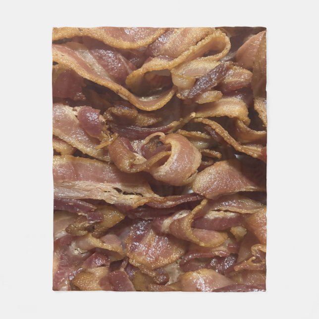 Bacon Fleece Blanket (Front)