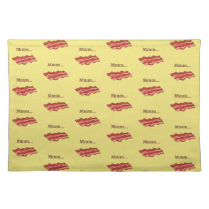 Bacon Funny Cloth Placemat