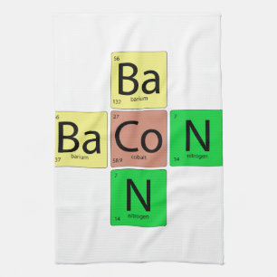 Bacon Geek Towel