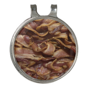 Bacon Golf Hat Clip