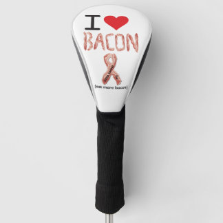 bacon golf head cover
