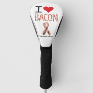 bacon golf head golf head cover