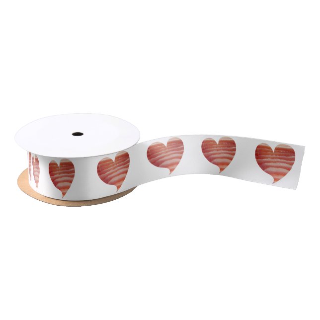 Bacon Heart Ribbon (Spool)