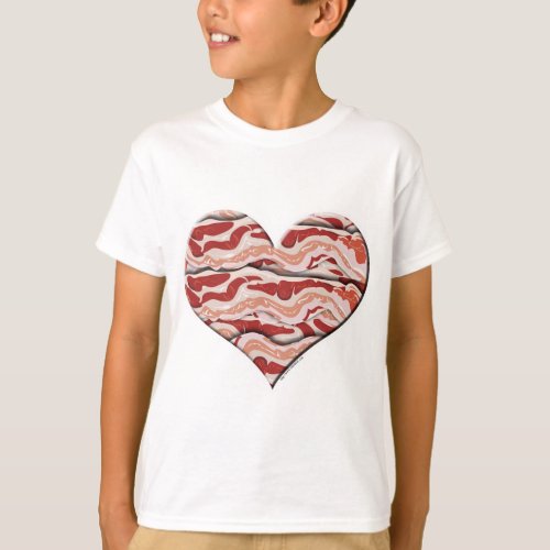 Bacon Hearted T_Shirt