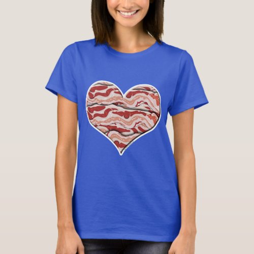Bacon Hearted T_Shirt