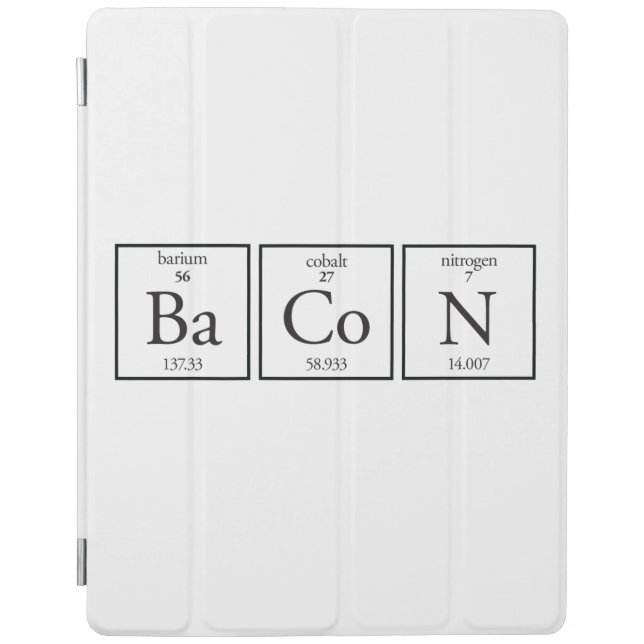 Bacon iPad Smart Cover (Front)