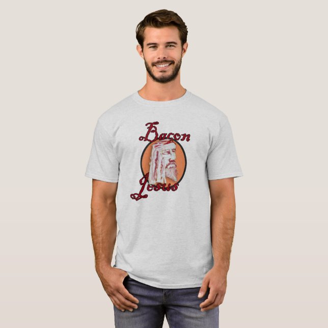 Bacon Jesus T-Shirt (Front Full)