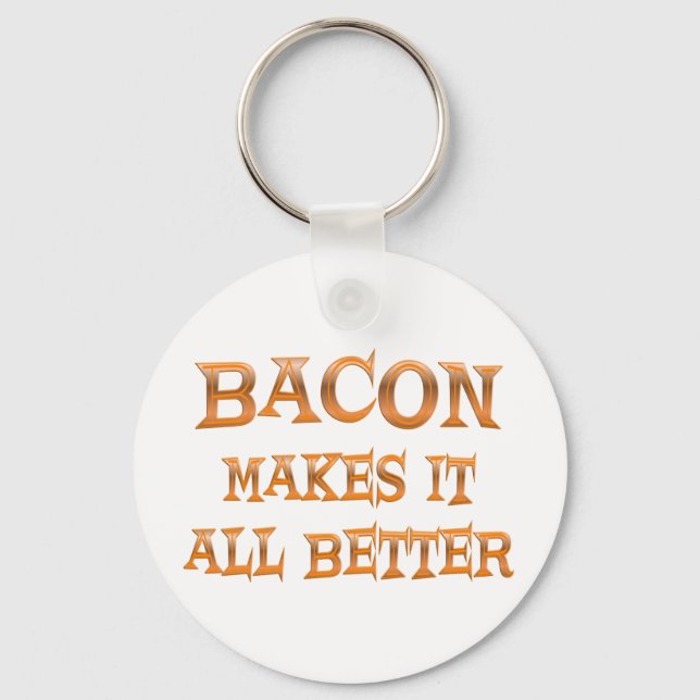 Bacon Keychain (Front)